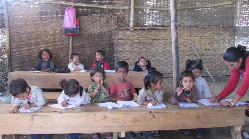 Build classrooms for 250 children in Nepal.