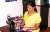 Sewing training to 30 poor women