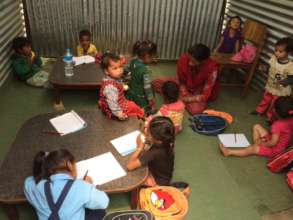 Children at Shree Chapakharka School