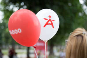 ASTRA's logo 116 000