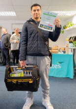 Successful CSCS course participant