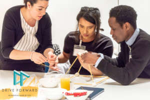 young people exploring the world of advertising