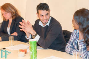 Discussing salient issues with DFF Ambassadors