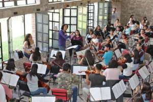 MUVI Orchestra rehearsal