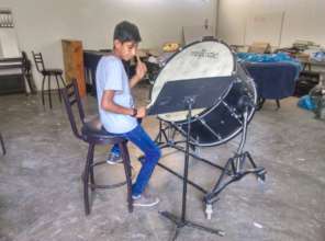 Estudiante de percusiones