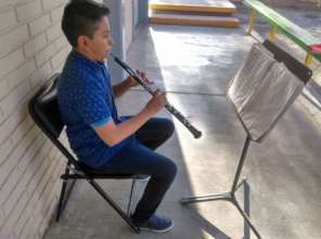 Estudiante de oboe