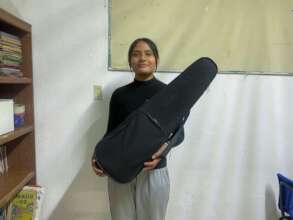 D's violin case