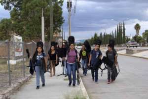 Students ready for class