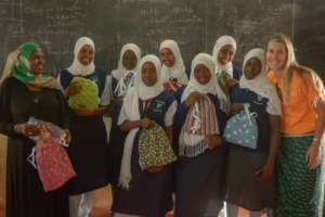 Distribution of Sanitary Kits