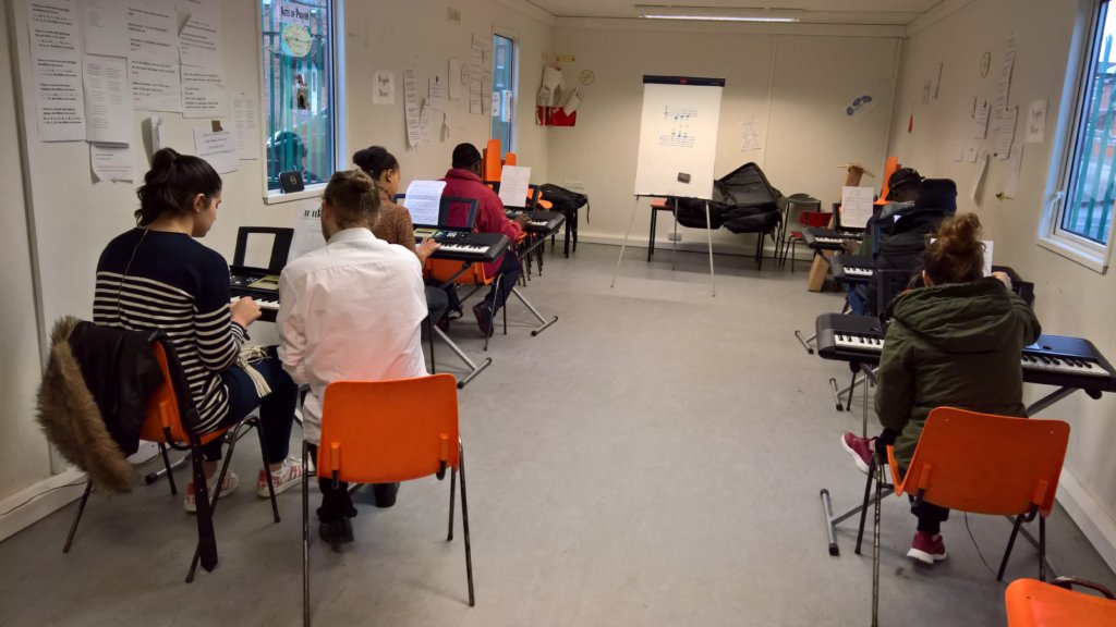 Service Users at Skills Training