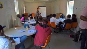 ENGLISH CLASS IN PROGRESS