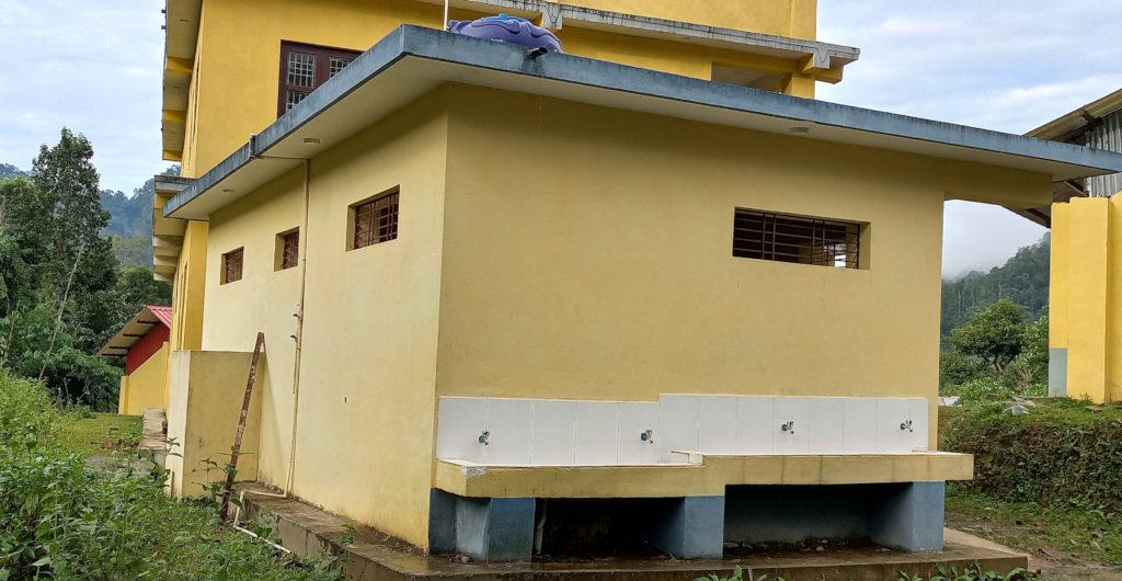 Handwashing facility that is present.