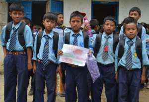 Many children walk 3 hours each way to school