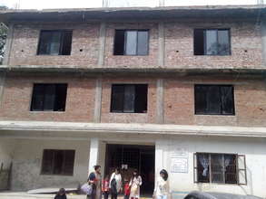 We helped finish the 3rd floor of this school