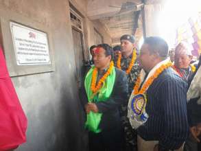 Finance Minister Barshaman Pun at the inauguration
