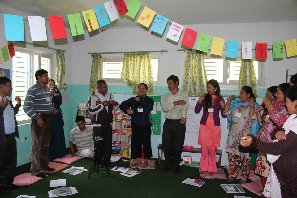 Our training emphasizes activities to engage kids