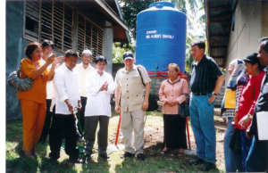 new water tank for agriculture training