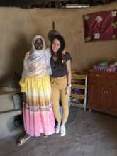 One of the women who welcomed our staff