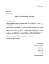 Request from Limi committee for help.