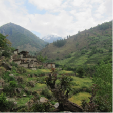 Looking up the Ghoti valley
