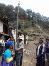 Nepal Trust team with Ghoti MHP committee.