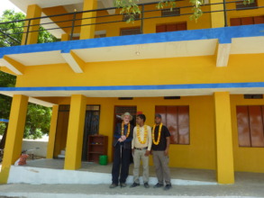 Our new school at Kapil Bastu, fully electrified!