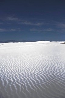 White sands