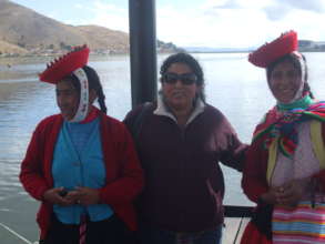 Mercedes and Weavers - Titicaca