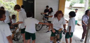 Bali's Dyatmika high school excite with the bikes