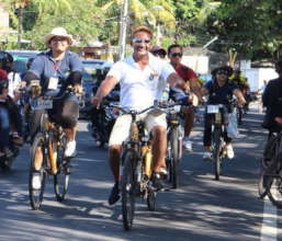 International bikes parade at IVCA 2018 in Sanur