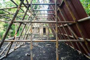 Bamboo A-frames - the details