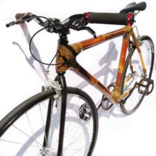 Our new model: Fixie bamboo bike