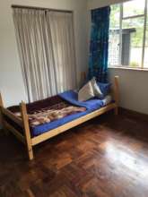 One of the girls beds