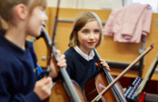 Change the lives of 50 children through music