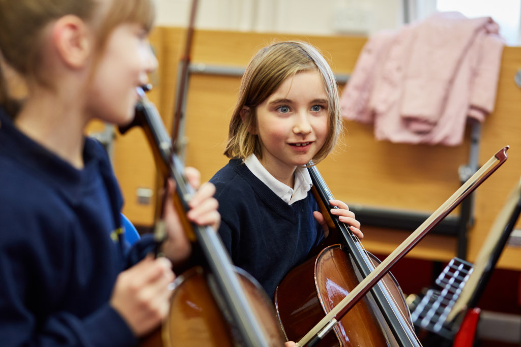 Change the lives of 50 children through music