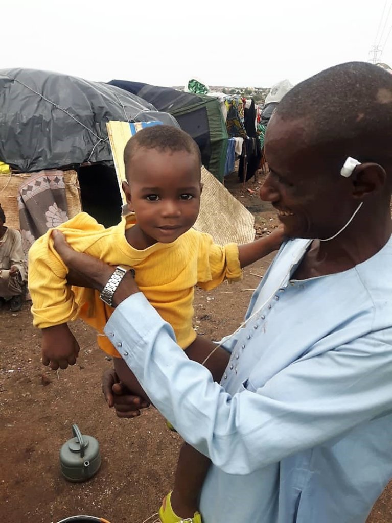 ATEG medical team at the Falhadie IDP Camp