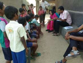Counselling support to the children