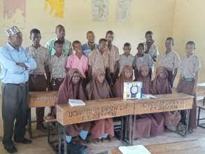 Class 7 students of Bahati Primary School