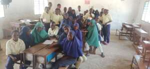 Smiley faces of Kitere students