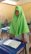 Zainab sharing her experience