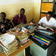 Sera Headteacher Mr Mranja during interview