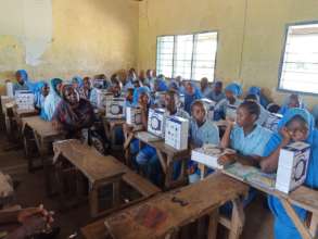 Students and Parents at Bahati Primary
