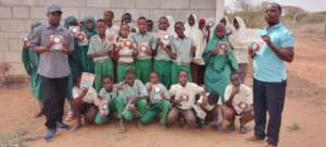 Bisaad Kone Pr. School HT with Students