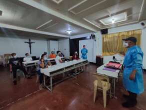 Primary health care session to street youth