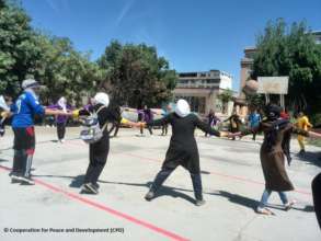 Qualification exercise at Rabia-e-Balkhi school