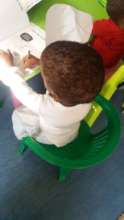 Practicing my fine motor skills