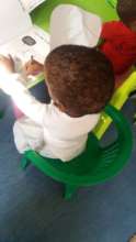 Never too young for fine motor skills!