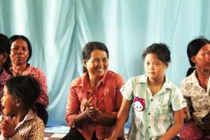 Enrolling at school for the first time with mum