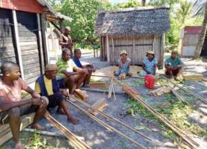 Wood and nail distribution in Vatambe