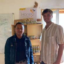 Meeting with Rarivo, CEO of Honey of Madagascar